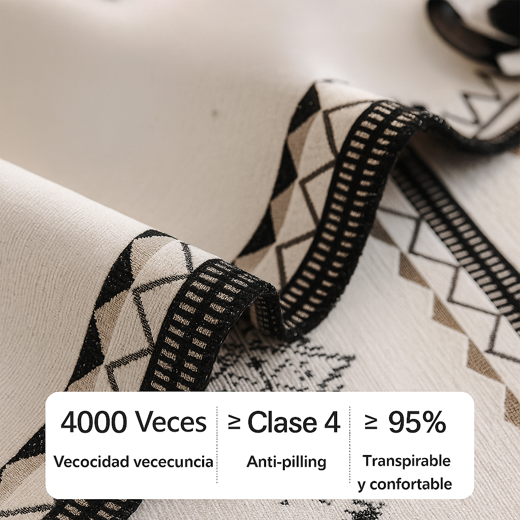 [Llevá 2 Pagá 1] Funda para Sofá Roman 100% Algodón con Diseño Elegante y Atemporal +REGALO: 2 Almohadas