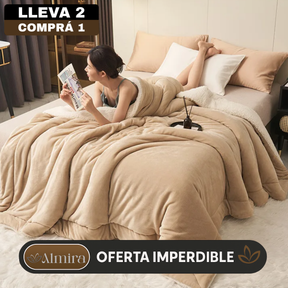 [Llevá 2 Pagá 1] Manta de Lujo FlannelDream 100% Lana (¡Calor Intenso y Suavidad Incomparable!)