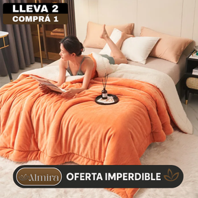 [Llevá 2 Pagá 1] Manta de Lujo FlannelDream 100% Lana (¡Calor Intenso y Suavidad Incomparable!)