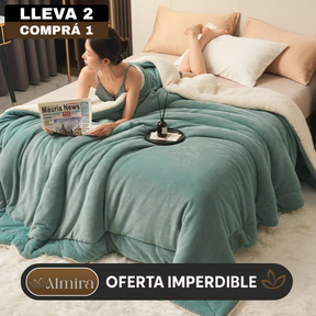 [Llevá 2 Pagá 1] Manta de Lujo FlannelDream 100% Lana (¡Calor Intenso y Suavidad Incomparable!)