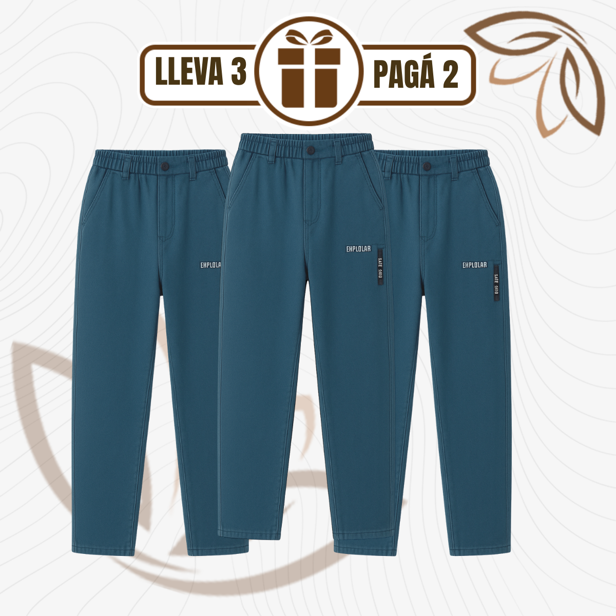 [Llevá 3 Pagá 2] Pantalón Femenino en Jeans (Encanto y Estilo para tu día a día)