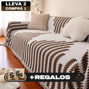 [Llevá 2 Pagá 1] Funda para Sofá Bella de Algodón (Tu Sofá Renovado y Elegante) +REGALOS: 2 Fundas para Almohadones