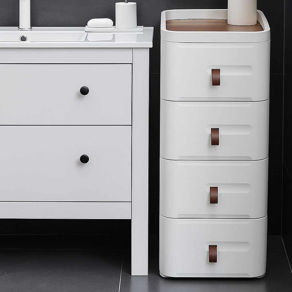 [Llevá 2 Pagá 1] Cómoda Modular SpaceBox de 4 Cajones Amplios y Diseño Minimalista (¡Organización moderna para cualquier ambiente!)