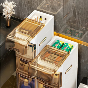 [Llevá 2 Pagá 1] Organizador de Baño de Alta Capacidad con 4 Niveles (¡Tu baño más organizado y moderno!)