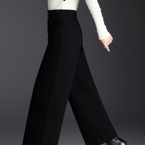 [Llevá 3 Pagá 2] Pantalón Social Femenino en Seda Hielo y Poliéster Nolita (Diseño Fino y Encantador)