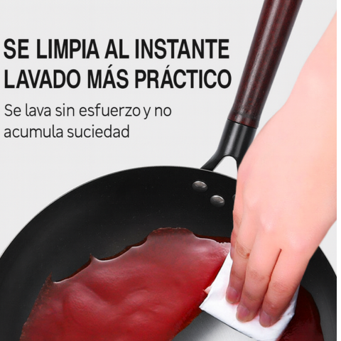 [Leve 2 Pague 1] sartén Cocina Real em Aço Inox Premium Antiaderente e Revestimento Triplo +BRINDE: Kit Utensilios de Cocina