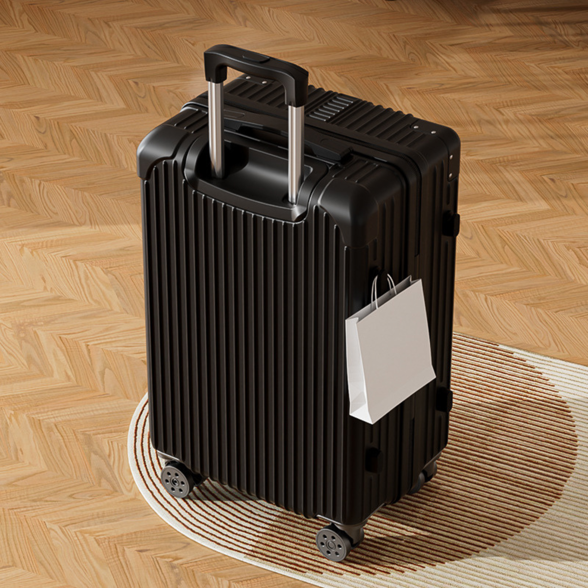 [Llevá 2 Pagá 1] Valija de Viaje de Alta Capacidad en Policarbonato con Forro Interno y Divisiones Inteligentes