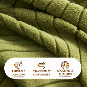 [Llevá 2 Pagá 1] Funda para Sofá Santino en Algodón y Poliéster (¡Diseño Majestuoso y Confortable!) +2 Almohadas de Regalo