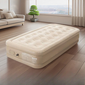 [Llevá 2 Pagá 1] Colchón Portátil de Una Plaza con Triple Revestimiento y Antidesgarro +REGALO: Bomba de Aire Eléctrica