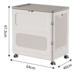 [Llevá 2 Pagá 1] Armario organizador portátil de gran capacidad de almacenamiento con rueditas