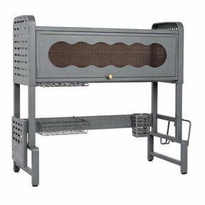 Escurridor Multifuncional Completo en Acero Inoxidable EasyHome + REGALO: Kit de Utensilios de Cocina