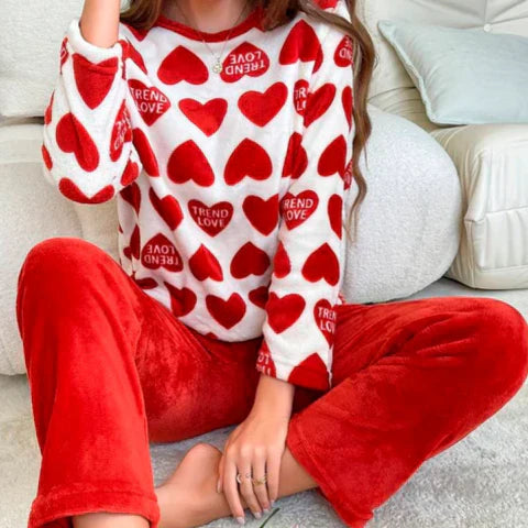 [Llevá 1 y Recibí 2] Pijama Femenino de Algodón y Poliéster (¡Comodidad para tus Noches de Sueño!) +REGALOS: Pantuflas