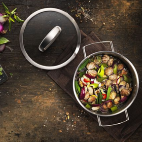 [Llevá 2 Pagá 1] Olla Cocina Real en Acero Inoxidable Premium Antiadherente con Revestimiento Triplo + REGALO: Kit de Utensilios de Cocina