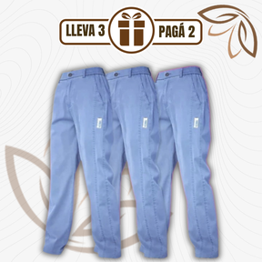 [Llevá 3 Pagá 2] Pantalón Femenino Aurora en Seda Hielo y Poliéster (¡El Más Buscado de 2025!)
