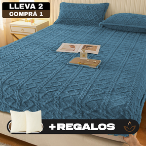 [Llevá 2 Pagá 1] Ropa de Cama Maison en 100% Algodón (¡Confort Sofisticado!) + 2 REGALOS: Fundas para Almohada