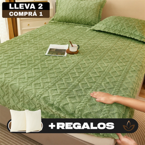 [Llevá 2 Pagá 1] Ropa de Cama Maison en 100% Algodón (¡Confort Sofisticado!) + 2 REGALOS: Fundas para Almohada