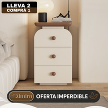 [Llevá 2 Pagá 1] Organizador Multifuncional de 3 Niveles en Madera (¡Organización Completa para tu Cuarto!)