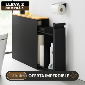 [Llevá 2 Pagá 1] Organizador Discreto de Madera con División Inteligente