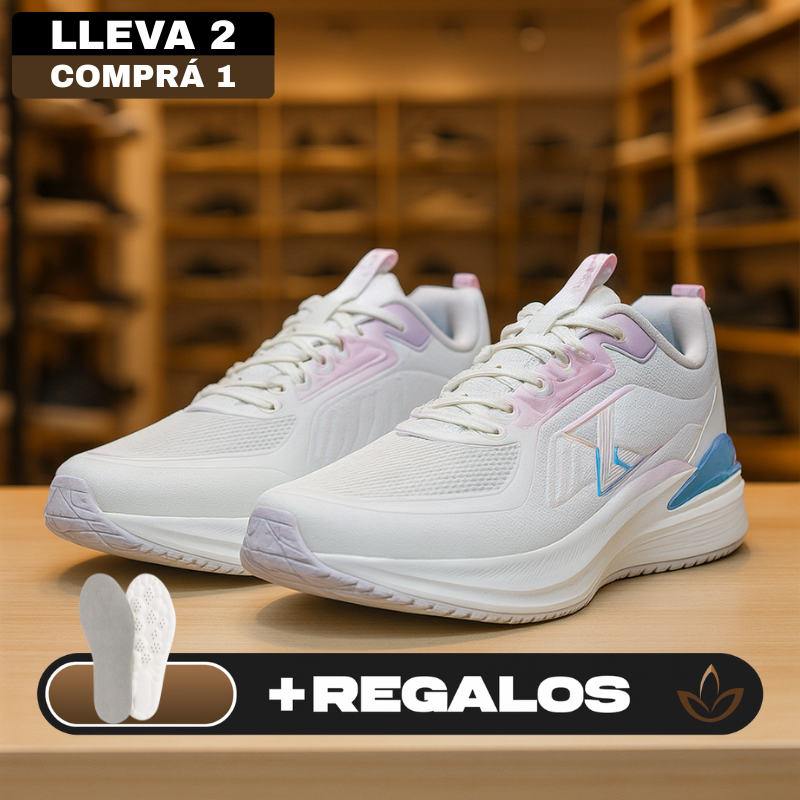[Llevá 2 Pagá 1] Zapatillas Ortopédicas Femeninas Simp con Suela Antideslizante (Comodidad Premium y Corrección de la Pisada) + Plantilla Ortopédica de Regalo