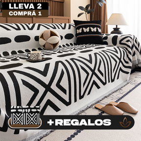 [Llevá 2 Pagá 1] Funda para Sofá Confortable (Calidad y Comodidad Para Tu Hogar) +2 REGALOS: 2 Fundas para Almohadones