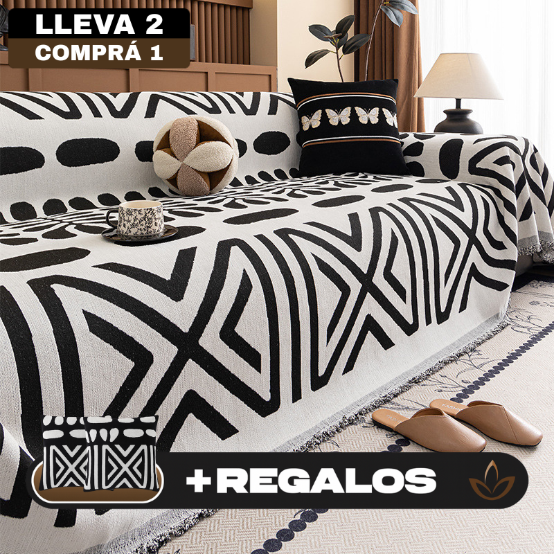 [Llevá 2 Pagá 1] Funda para Sofá Confortable (Calidad y Comodidad Para Tu Hogar) +2 REGALOS: 2 Fundas para Almohadones