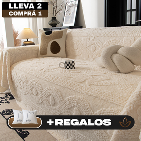 [Llevá 2 Pagá 1] Funda para Sofá Alina Completa en Algodón +2 Regalos: Fundas para Almohadones