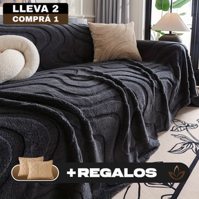 [Llevá 2 Pagá 1] Funda para Sofá Samira Completa en Algodón +2 Regalos: Fundas para Almohadones