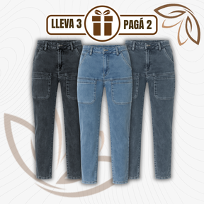[Llevá 3 pagás 2] Calça Feminina em Jeans (Resaltá tus curvas con actitud!)